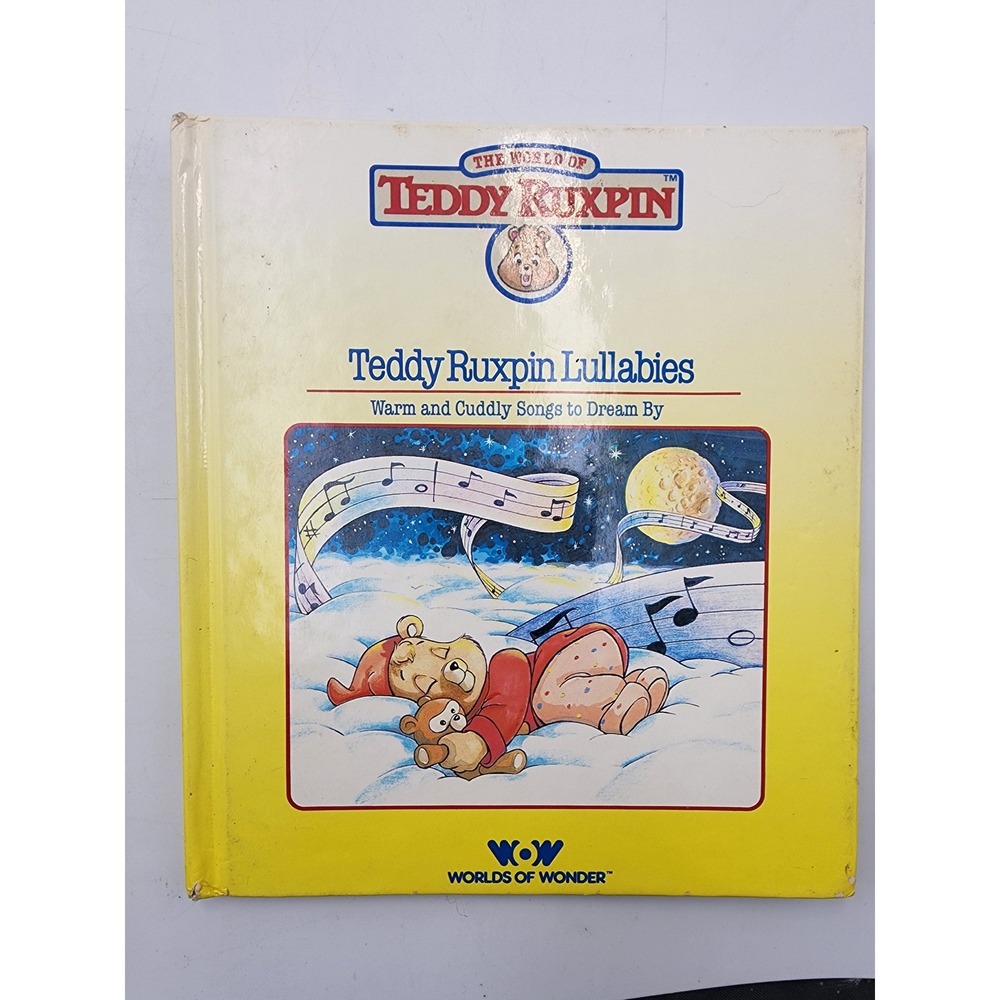 Vintage Teddy Ruxpin Book Lot of 4 Worlds of Wonder Hardcover 1985 Retro Grundo - Picture 8 of 14